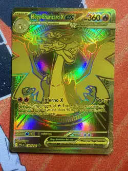 Mega Charizard X EX - 130/094 - Hyper Rare - Phantasmal Flames - Pokemon - Image 1
