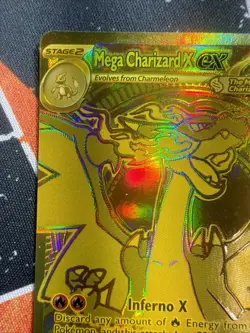Mega Charizard X EX - 130/094 - Hyper Rare - Phantasmal Flames - Pokemon - Image 2