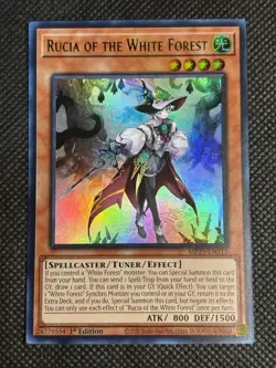 YuGiOh! - Rucia of the White Forest MP25-EN215 Ultra Rare 1st Edition Near Mint - Image 1