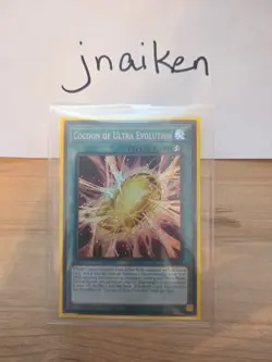 Yugioh Cocoon of Ultra Evolution LDS1-EN073 Secret Rare Limited Edition NM - Image 1