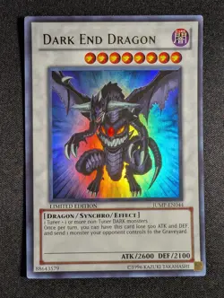 Yugioh - Dark End Dragon JUMP-EN044 Limited Edition Ultra Rare NM - Image 1