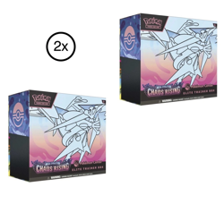 PRESALE 2x Pokemon TCG Chaos Rising Pokemon Center Elite Trainer Box ETB PRESALE - Image 1