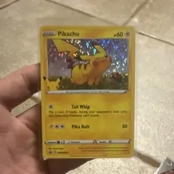 Pikachu SWSH039 SWSH Black Star Promo Holo English 2020 - Image 1