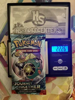 Heavy! Over 22.26 Gram Pokemon Journey Together Booster Pack Sealed - Image 1