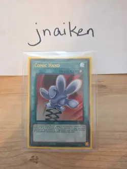 Yugioh Comic Hand DLCS-EN077 Ultra Rare 1st Ed GOLD NM - Image 1