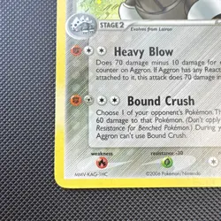 Pokemon Aggron 2/92 EX Legend Maker 2006 Stage 2 110 HP Holo Rare English - Image 5