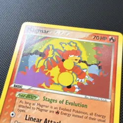 Pokemon Magmar 21/92 EX Legend Maker 2006 Basic 70 HP Rare Regular English - Image 2