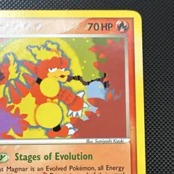 Pokemon Magmar 21/92 EX Legend Maker 2006 Basic 70 HP Rare Regular English - Image 4