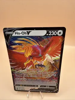 Pokemon TCG - Ho-Oh V - SWSH12: Silver Tempest 140/195 Ultra Rare - Image 1