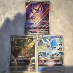 Pokemon TCG Pechaarunt Kingambit Glaceon VSTAR Holo Lot SVP SWSH - Image 1