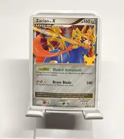 Pokemon Celebrations - Zacian LV. X SWSH135 Holo Promo - Image 1