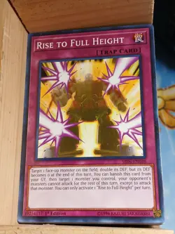Rise to Full Height SR06-EN038 Lair of Darkness 1st Edition - Image 1