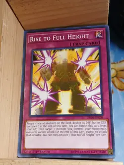 Rise to Full Height SR06-EN038 Lair of Darkness 1st Edition - Image 1
