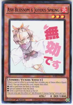 Ash Blossom & Joyous Spring RA05-EN091 Yugioh - Image 1