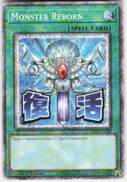 Monster Reborn Starlight Rare RA05-EN108 Yugioh - Image 1