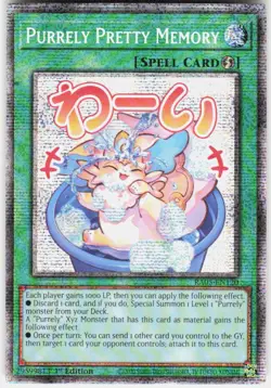 Purrely Pretty Memory Starlight Rare RA05-EN120 Yugioh - Image 1