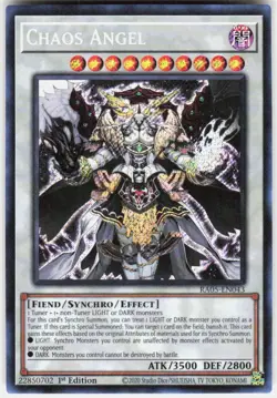 Chaos Angel Secret Rare RA05-EN043 Yugioh - Image 1