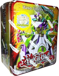 YUGIOH WIND-UP ZEN MIASTER TIN New *From Factory Sealed Case* - Image 1