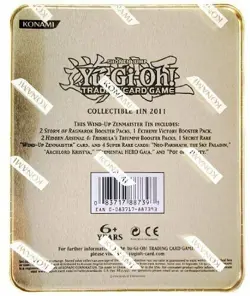 YUGIOH WIND-UP ZEN MIASTER TIN New *From Factory Sealed Case* - Image 2