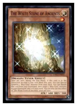 Yugioh The White Stone of Ancients LDK2-ENK05 Legendary Decks II LP - Image 1