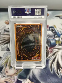 Konami Yu-Gi-Oh! Red-Eyes Black Dragon Premium Gold Holo MAGO-EN003 PSA 9 - Image 2