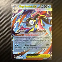 Mega Greninja ex 22/86 Double Rare Pokemon Chaos Rising NM - Image 1