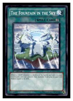 Yugioh The Fountain in the Sky SDLS-EN032 Structure Deck: Lost Sanctuary LP - Image 1