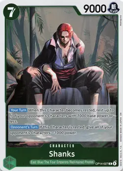 Shanks Foil OP14-027 The Azure Sea's Seven One Piece - Image 1
