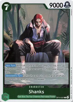 Shanks Foil OP14-027 The Azure Sea's Seven One Piece - Image 1