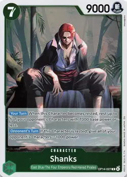 Shanks Foil OP14-027 The Azure Sea's Seven One Piece - Image 1