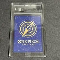 JINBE Graded TAG 10 2025 ONE PIECE JPN AZURE SEA'S SEVEN #OP14-049 SUPER RARE - Image 5