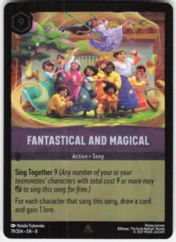 Fantastical and Magical Foil 79/204 Reign of Jafar Disney Lorcana - Image 1