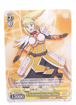 Weiss Schwarz Konosuba The Movie KS/W76-E023 C Darkness English Card - Image 1