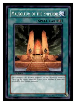 Yugioh Mausoleum of the Emperor SDLS-EN030 Structure Deck: Lost Sanctuary LP - Image 1