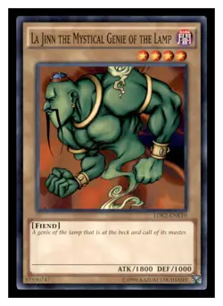Yugioh La Jinn the Mystical Genie of the Lamp LDK2-ENK10 Legendary Decks II LP - Image 1