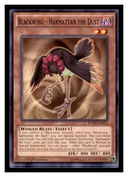 Yugioh Blackwing BOSH-EN014 Breakers of Shadow LP - Image 1