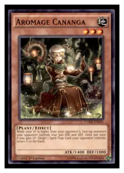 Yugioh Aromage Cananga CORE-EN035 Clash of Rebellions LP - Image 1