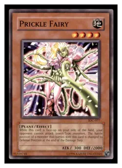 Yugioh Prickle Fairy IOC-077 Unlimited Invasion of Chaos LP - Image 1