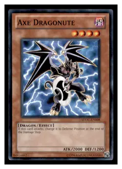 Yugioh Axe Dragonute SDDC-EN008 Structure Deck: Dragons Collide LP - Image 1