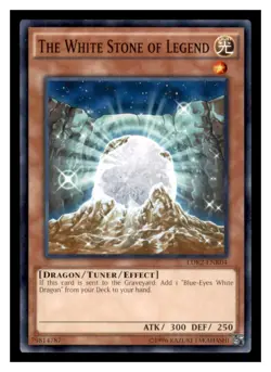 Yugioh The White Stone of Legend LDK2-ENK04 Legendary Decks II LP - Image 1