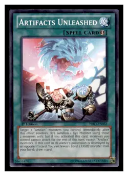 Yugioh Artifacts Unleashed PRIO-EN061 Primal Origin LP - Image 1
