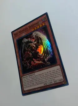 YuGiOh! Big-Winged Berfomet - Super Rare 1st Edition NM - DUNE-EN004 - Image 3