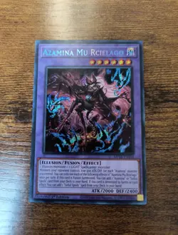 Azamina Mu Rcielago MP25-EN104 Prismatic Secret Rare 2025 Mega Pack Yugioh - Image 1