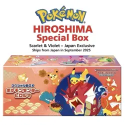 PREORDER Pokemon Card Game Scarlet & Violet Special Box Pokemon Center Hiroshima - Image 1
