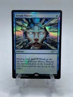 Serum Visions - FNM Promo - MTG - Foil Promo - Magic The Gathering - Image 1
