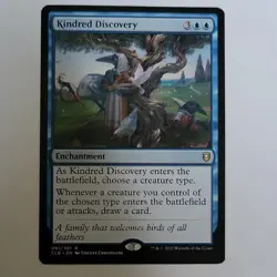 Wizards of the Coast MTG Kindred Discovery CLB Rare Blue Regular EN 081/361 - Image 1