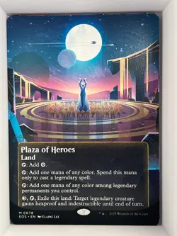 Plaza of Heroes () (Borderless) M Edge of Eternities: Stellar Sights 78 LP - Image 1