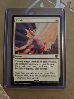 Erode *Rare* Magic MtG x1 Secrets of Strixhaven - Image 1