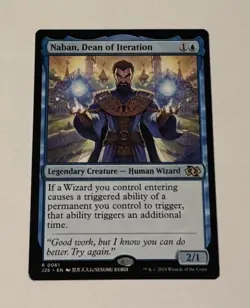 MTG Naban, Dean of Iteration - Foundations Jumpstart (Anime) NM - Image 1