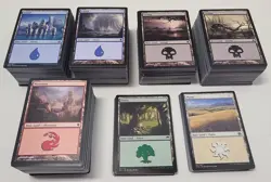 Magic the Gathering Basic Land Cards Lot of 700+ - Image 2